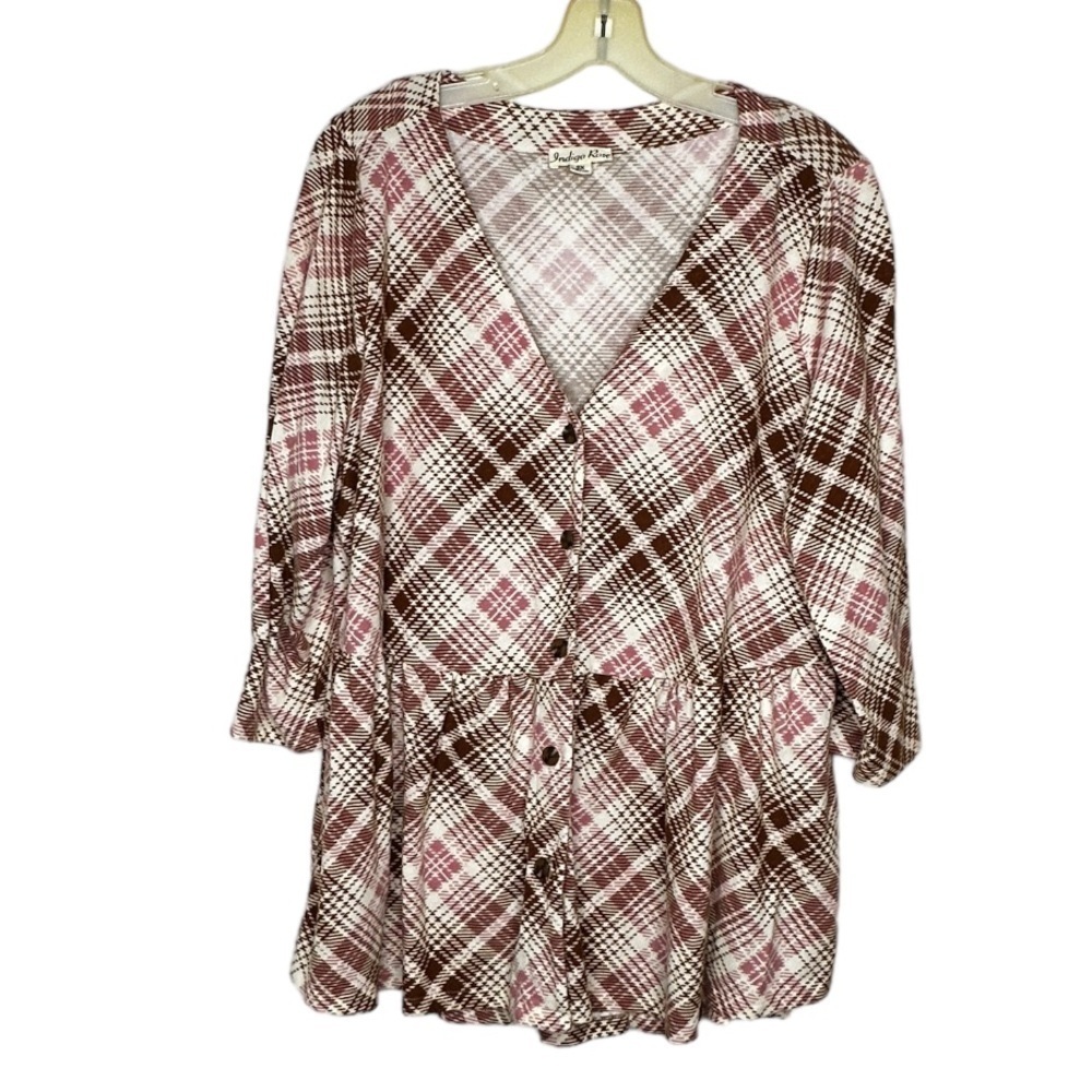 Indigo Rose Top